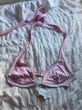 🌸Frankie’s bikini x Victoria Secret light Pink High-Cut Bikini Bottom and top 🌸